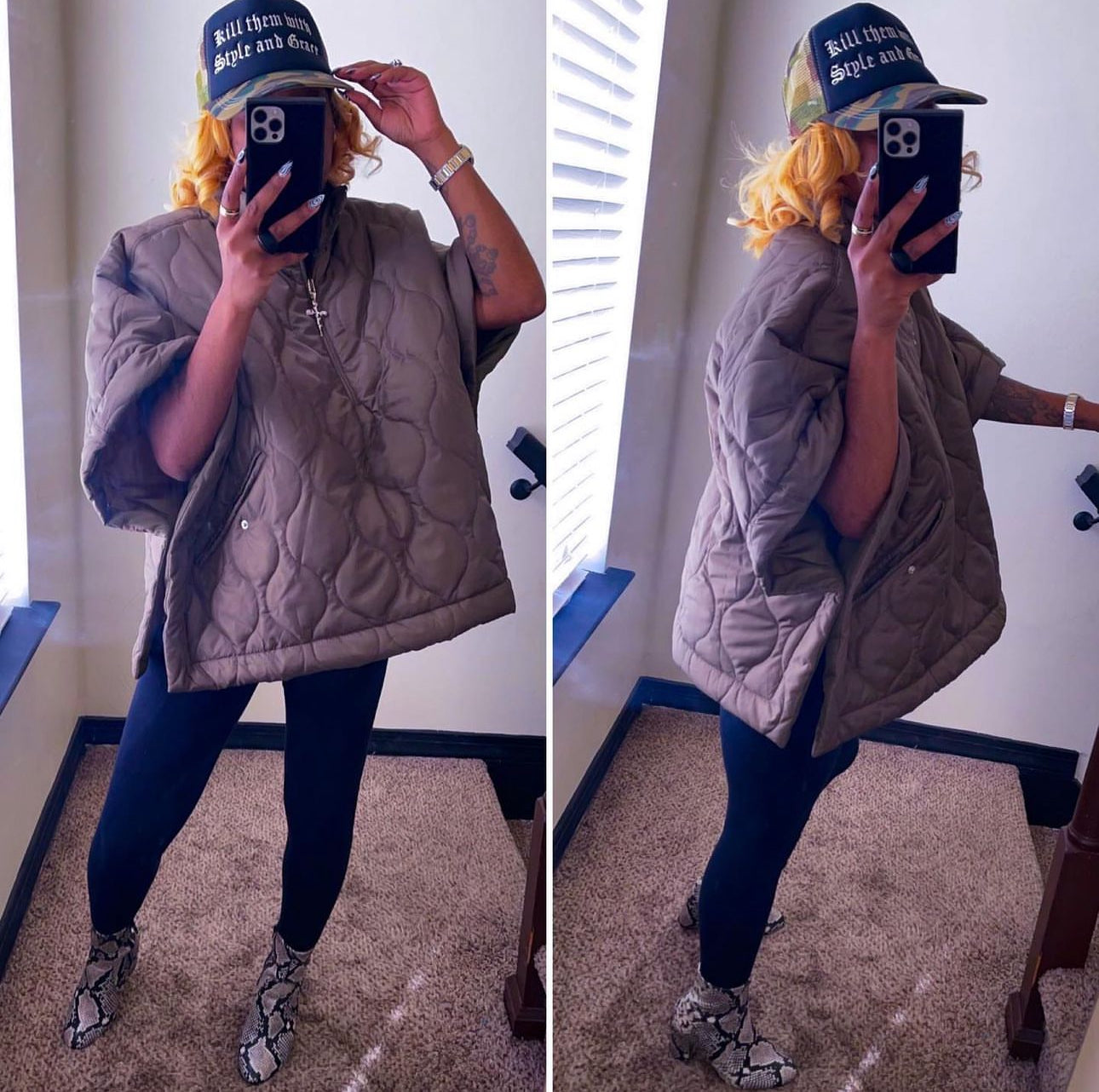 Poncho- oversized size small
